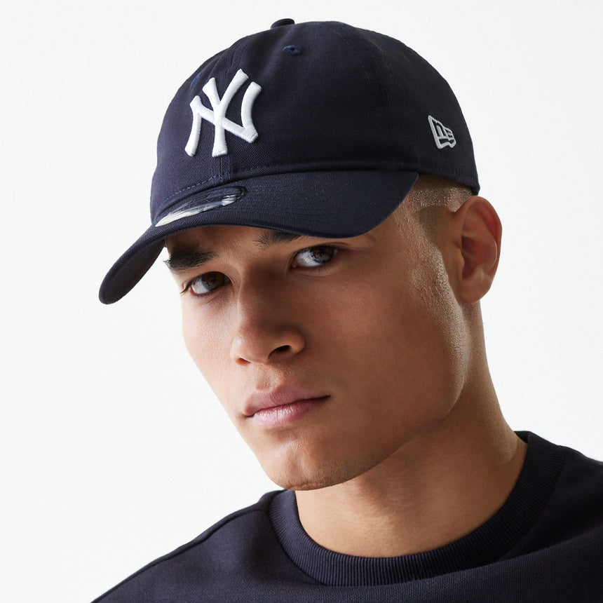 Cappellino New York Yankees, New Era, 9TWENTY, essenziale, blu