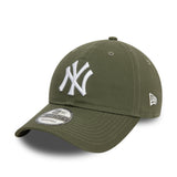 Cappellino New York Yankees, New Era, 9TWENTY, essenziale, colore khaki
