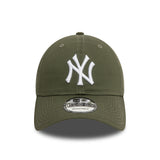 Cappellino New York Yankees, New Era, 9TWENTY, essenziale, colore khaki