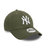 Cappellino New York Yankees, New Era, 9TWENTY, essenziale, colore khaki