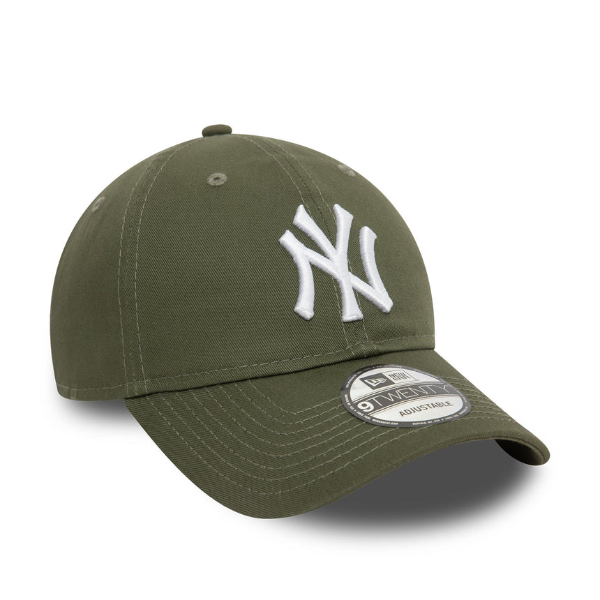 Cappellino New York Yankees, New Era, 9TWENTY, essenziale, colore khaki