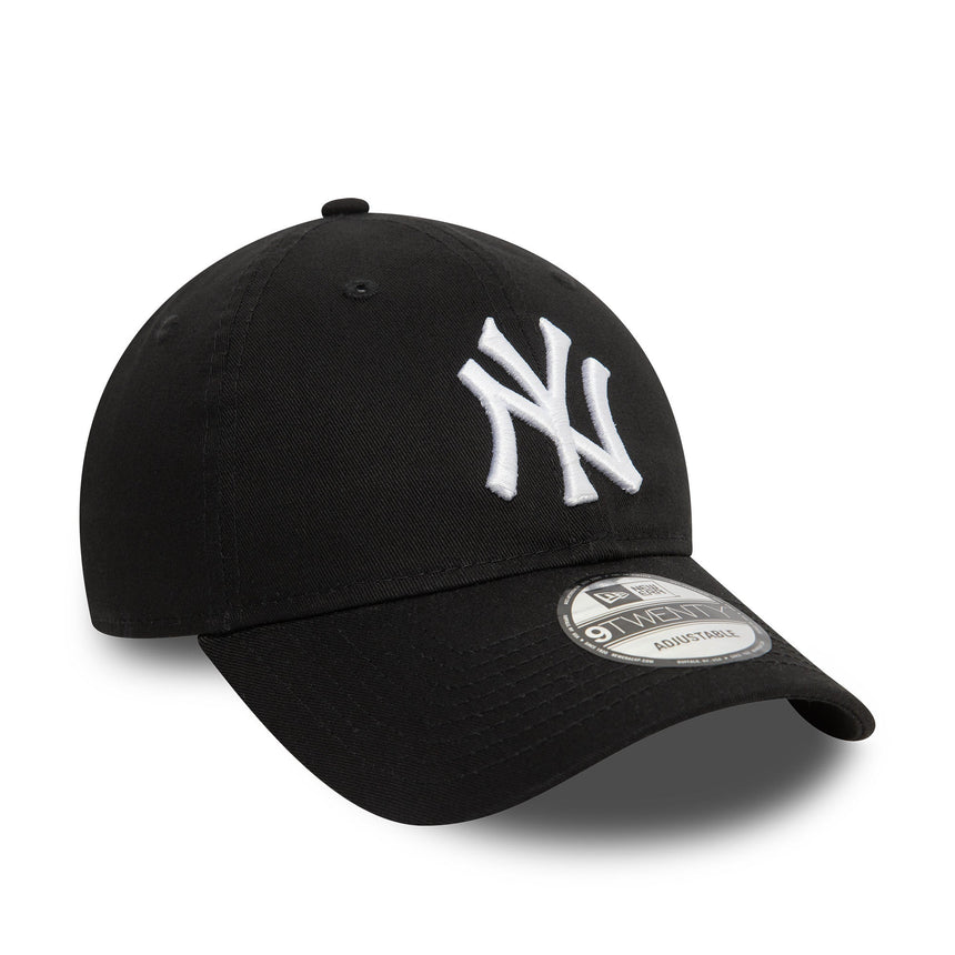Cappellino New York Yankees, New Era, 9TWENTY, essenziale, nero