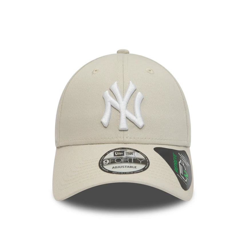 Cappellino dei New York Yankees, New Era, 9FORTY, essenziale, beige