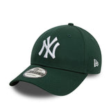 Cappellino New York Yankees, New Era, 9FORTY, essenziale, verde scuro