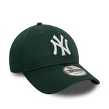 Cappellino New York Yankees, New Era, 9FORTY, essenziale, verde scuro