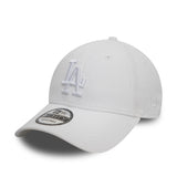 Cappellino Los Angeles Dodgers, New Era, 9FORTY, essenziale, bianco