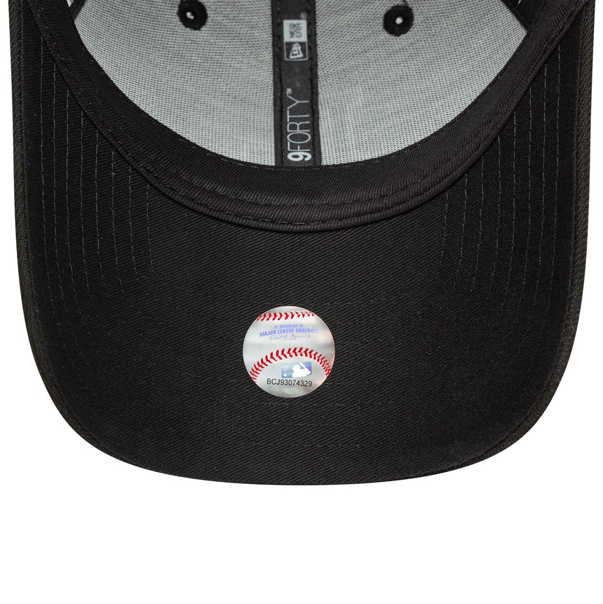 Cappellino Los Angeles Dodgers, contorno pop, New Era, 9FORTY, nero