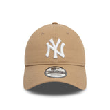Cappello New York Yankees, New Era, 9TWENTY, essenziale, beige