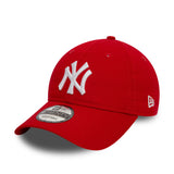 Cappellino New York Yankees, New Era, 9TWENTY, essenziale, rosso