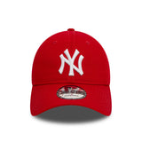 Cappellino New York Yankees, New Era, 9TWENTY, essenziale, rosso