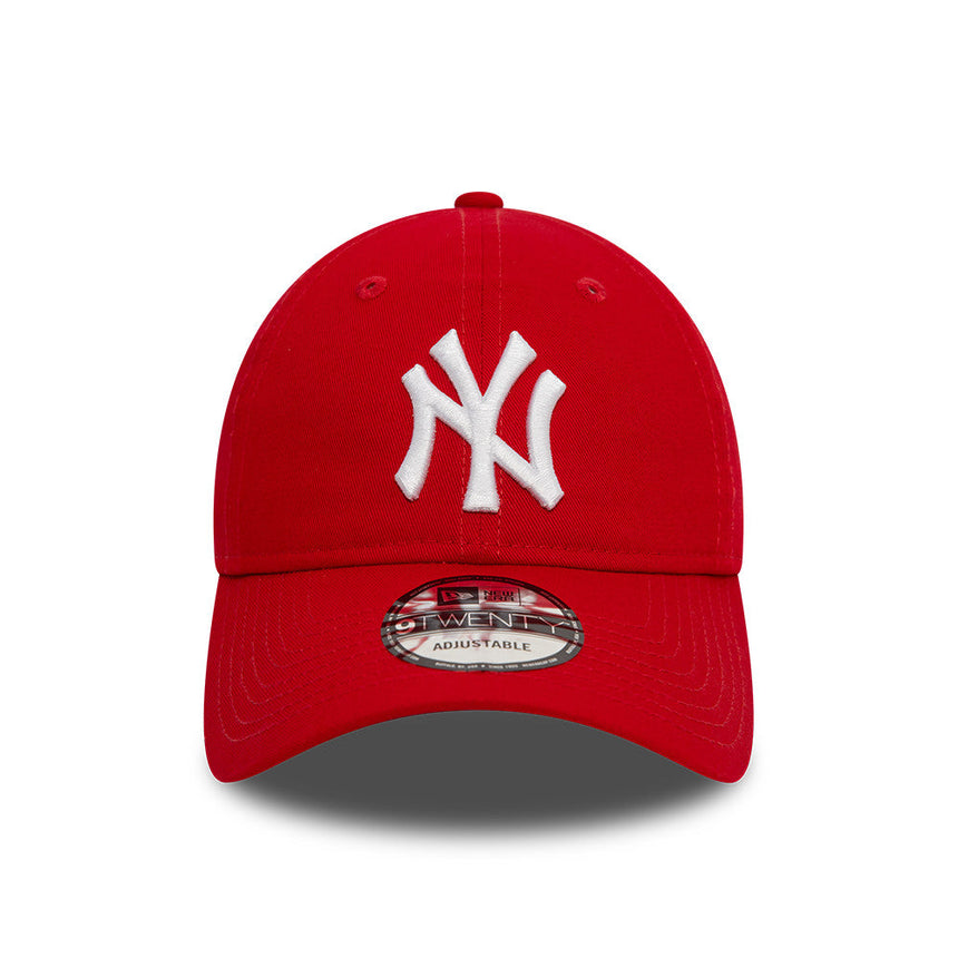 Cappellino New York Yankees, New Era, 9TWENTY, essenziale, rosso
