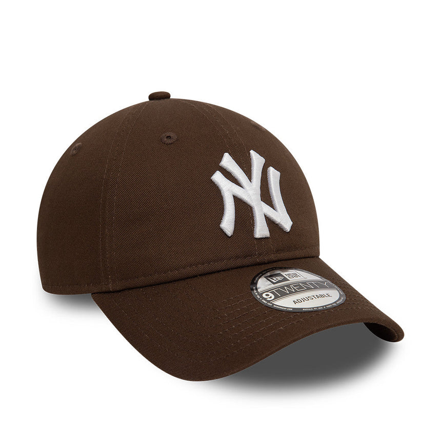 Cappellino New York Yankees, New Era, 9TWENTY, essenziale, marrone