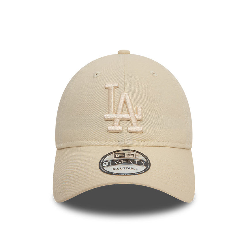 cappellino Los Angeles Dodgers, New Era, 9TWENTY, essenziale, beige