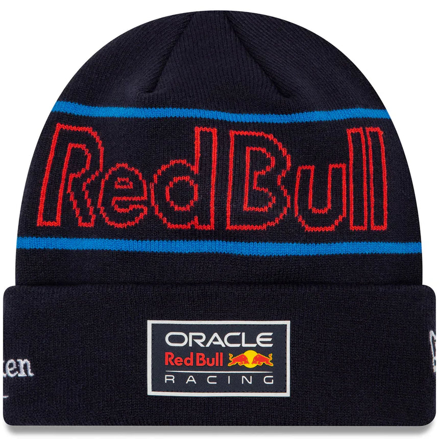 Berretto invernale Red Bull, NEW ERA, Max Verstappen, squadra, blu, 2024