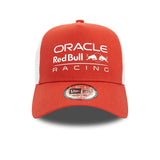 Cappellino da camionista Red Bull, New Era, Trucker, rosso