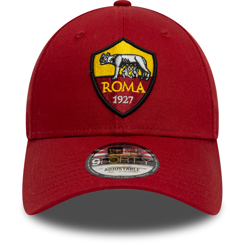 Cappellino AS Roma, New Era, 9FORTY, Core, rosso