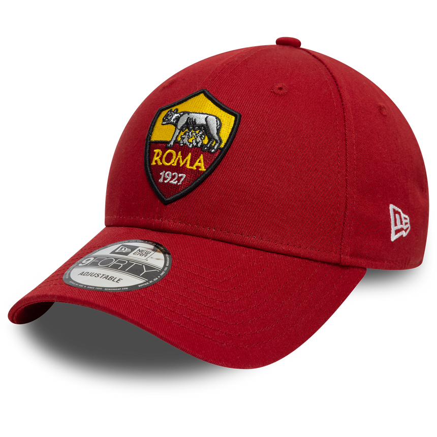 Cappellino AS Roma, New Era, 9FORTY, Core, rosso