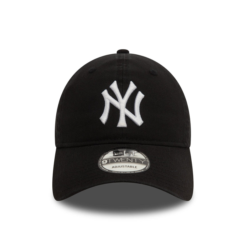 Cappellino New York Yankees, lavato, New Era, 9TWENTY, nero
