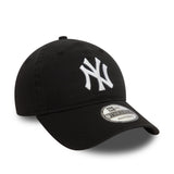 Cappellino New York Yankees, lavato, New Era, 9TWENTY, nero