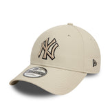 Cappellino New York Yankees, New Era, 9FORTY, beige