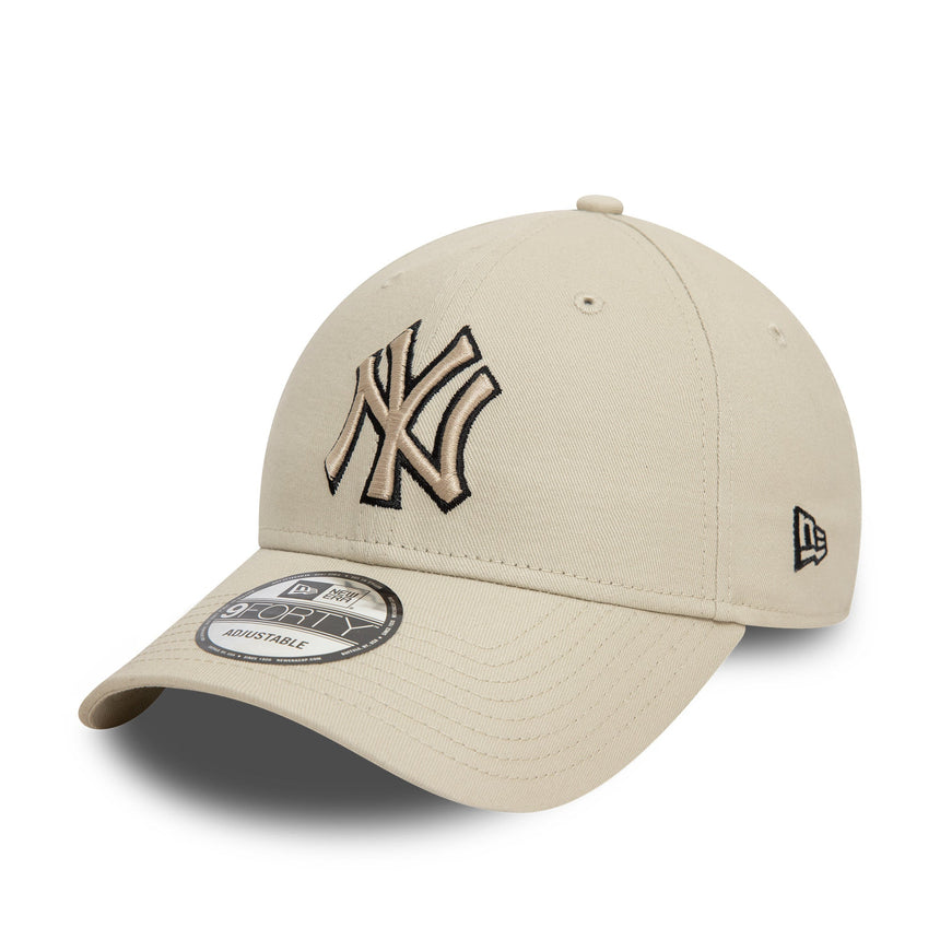 Cappellino New York Yankees, New Era, 9FORTY, beige