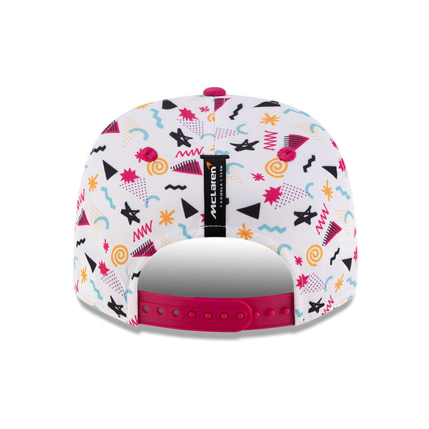 Cappellino da baseball McLaren, Giappone, Miami, Oscar Piastri, New Era, 9SEVENTY SS, Bianco 🔥