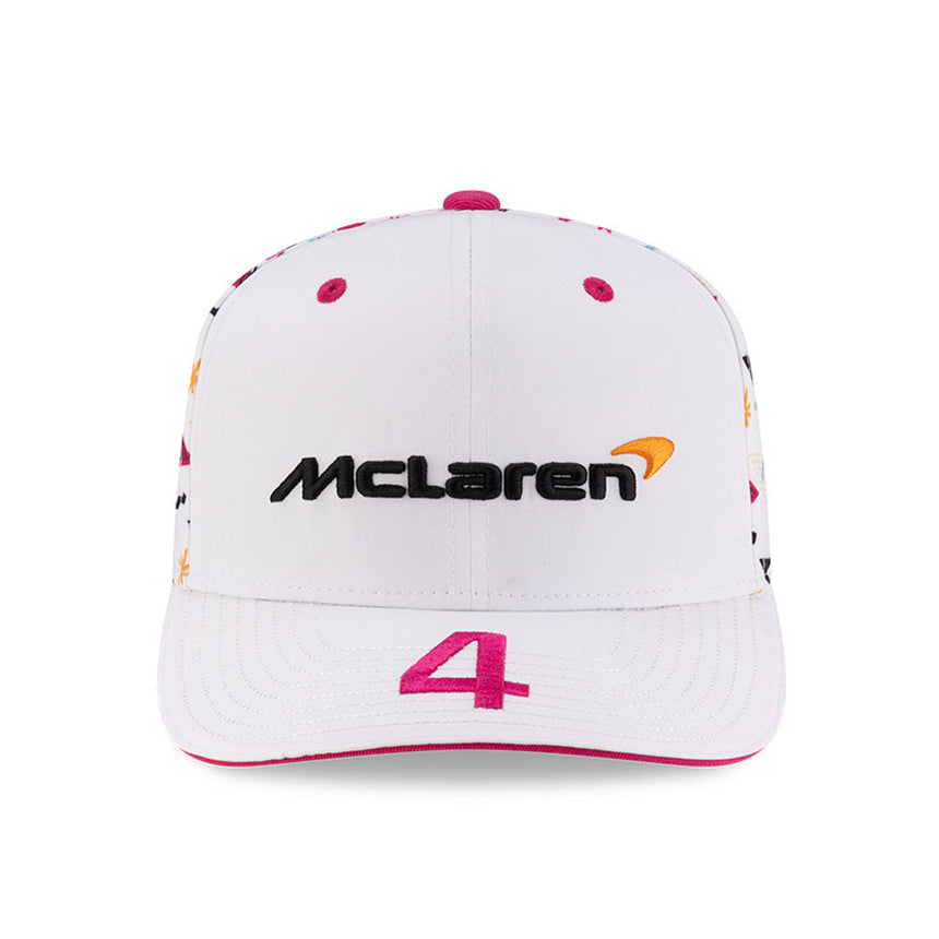 McLaren Miami Lando Norris New Era 9SEVENTY SS Baseballkappe Weiß 🔥