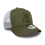 Cappellino New York Yankees, New Era, trucker, essenziale, kaki