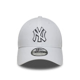 Cappellino New York Yankees, New Era, 9FORTY, bianco