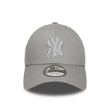 Cappellino New York Yankees, New Era, 9FORTY, outline pop, grigio