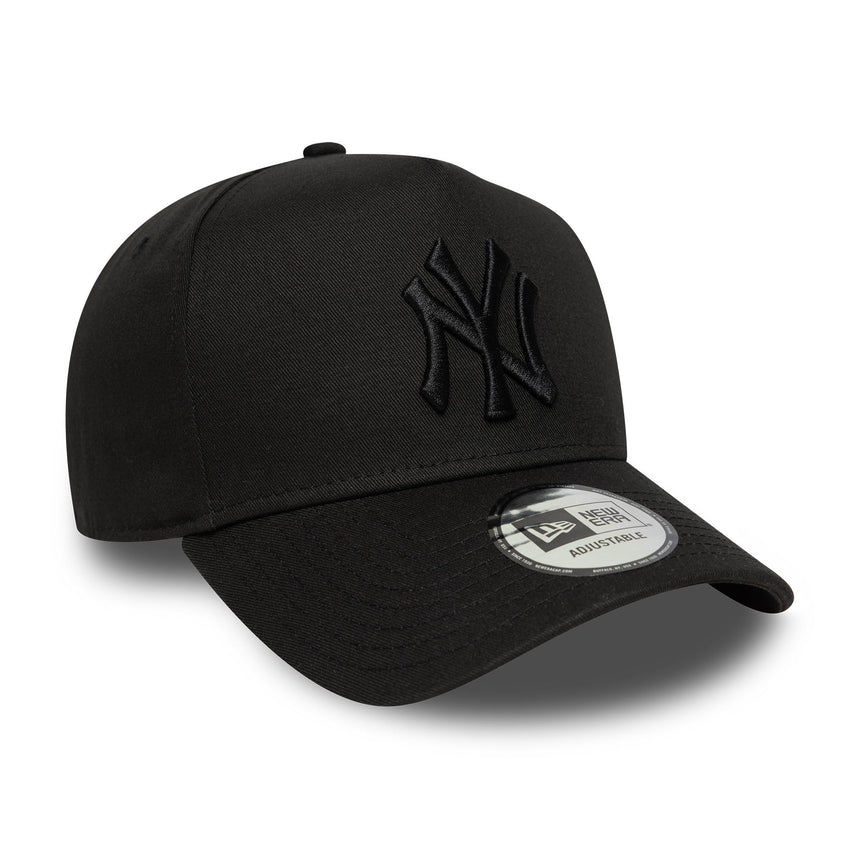 Cappellino dei New York Yankees, New Era, essenziale, nero totale