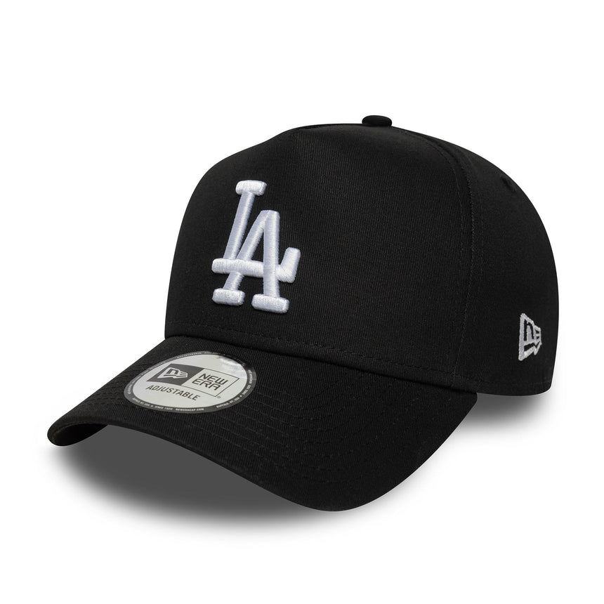 Cappellino Los Angeles Dodgers, New Era, 9FORTY, essenziale, A-frame, nero