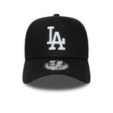 Cappellino Los Angeles Dodgers, New Era, 9FORTY, essenziale, A-frame, nero