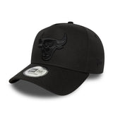 Cappellino Chicago Bulls, New Era, 9FORTY, A-Frame nero