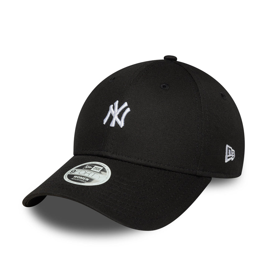 Cappellino New York Yankees, logo mini, New Era, 9FORTY, nero