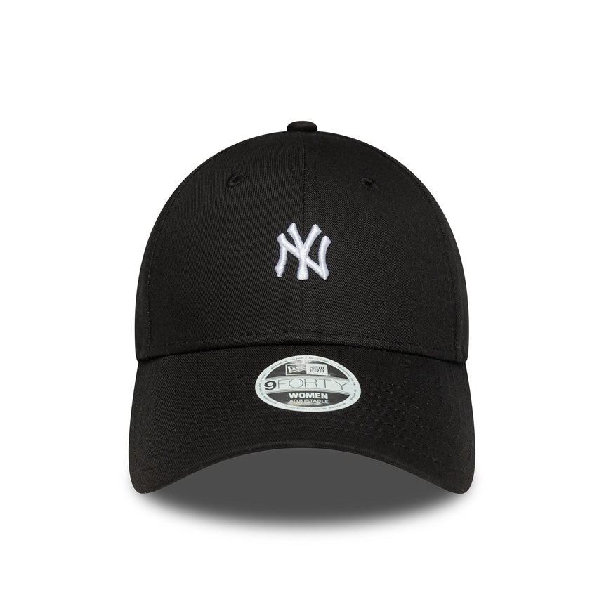 Cappellino New York Yankees, logo mini, New Era, 9FORTY, nero