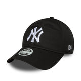Cappellino New York Yankees, New Era, 9TWENTY, essenziale per donne, nero