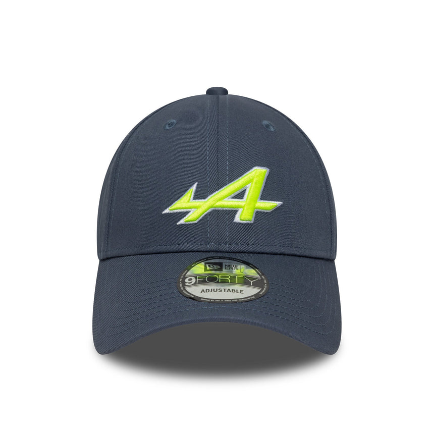 Cappellino Alpine, POP, New Era, 9FORTY, blu