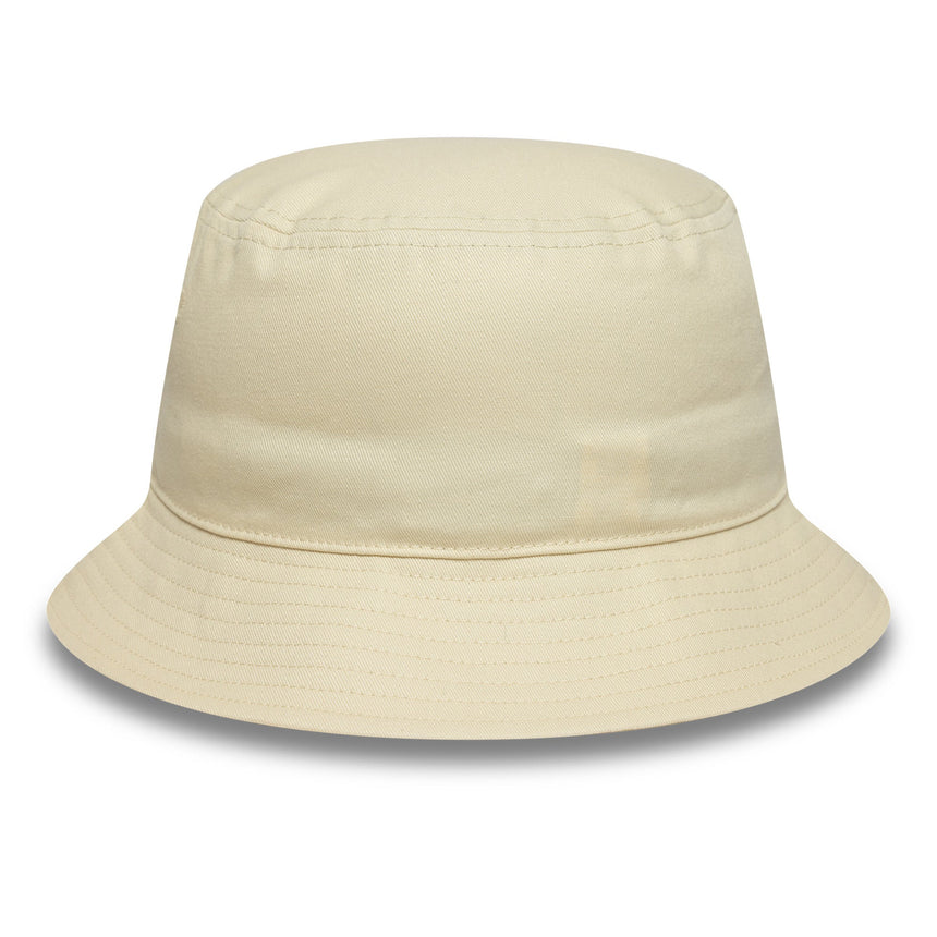 Cappello a secchiello alpino, stagionale, con taglio affusolato, New Era, 9FORTY, crema