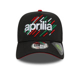 Aprila, cappello trucker, A-Frame, nero