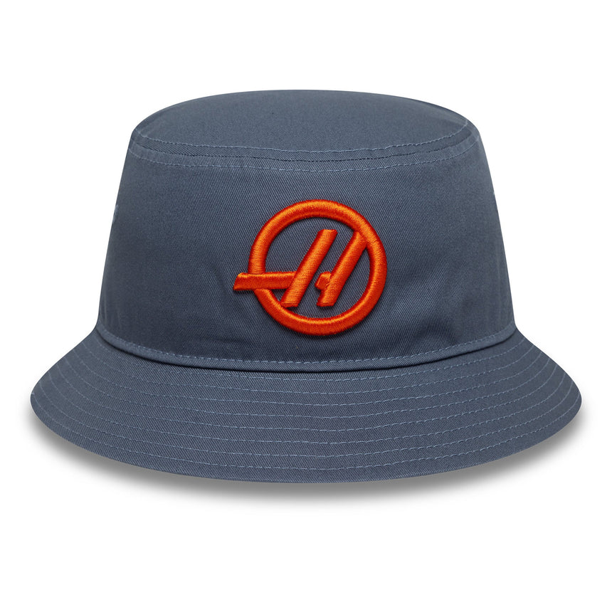 Cappello a secchiello Haas, stagionale, con linea affusolata, New Era, 9FORTY, blu
