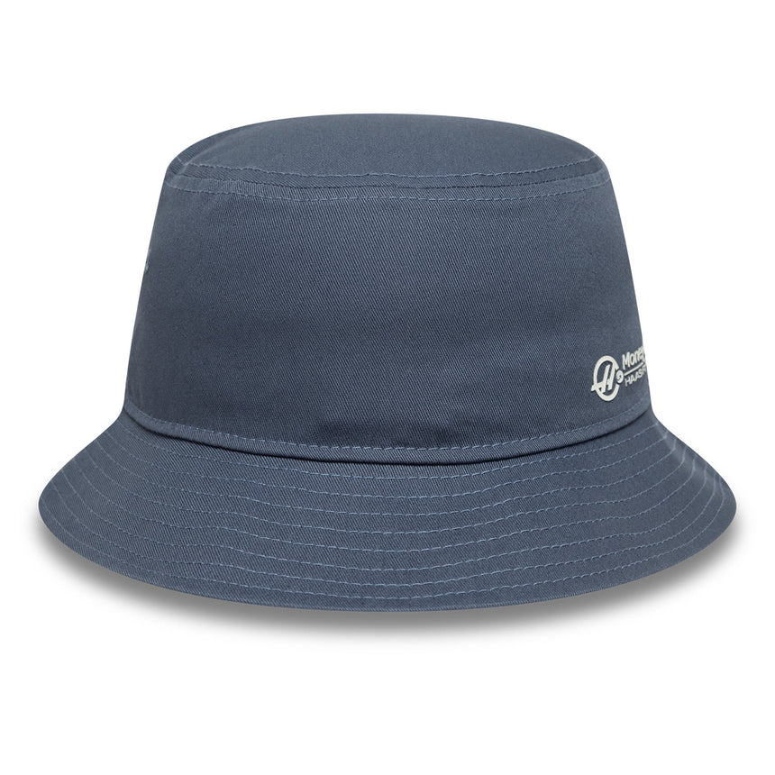 Cappello a secchiello Haas, stagionale, con linea affusolata, New Era, 9FORTY, blu