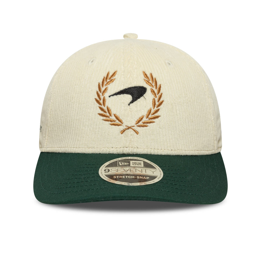Cappellino McLaren, cordino, 9SEVENTY, New Era, beige
