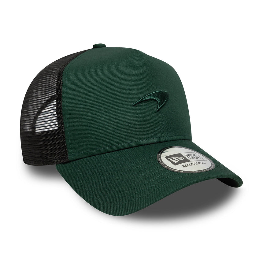 Cappellino trucker McLaren, stagionale, New Era, 9FORTY, verde