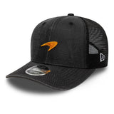 Cappellino trucker McLaren lavato New Era 9FORTY nero