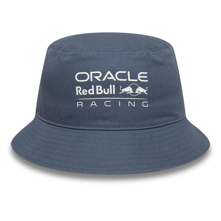 Cappello a secchiello Red Bull Racing, stagionale, affusolato, New Era, 9FORTY, blu