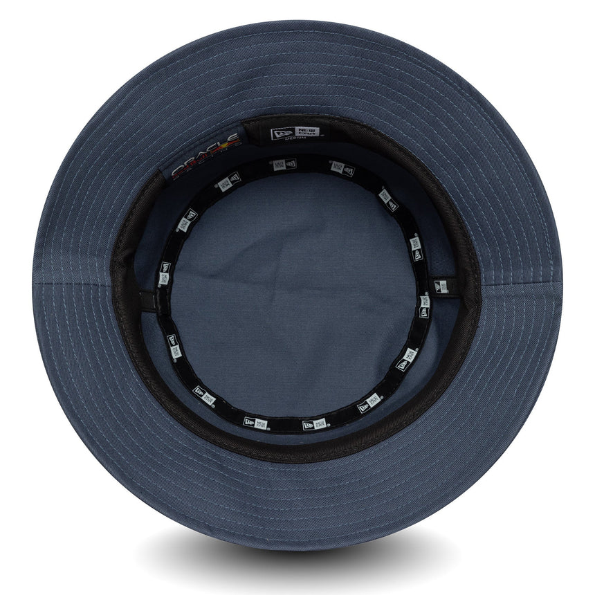 Cappello a secchiello Red Bull Racing, stagionale, affusolato, New Era, 9FORTY, blu