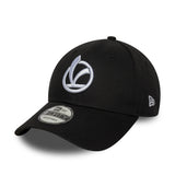 Cappellino Vespa, stagionale, New Era 9FORTY, nero