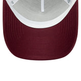 Cappellino Visa RB, trucker, stagionale, New Era, 9FORTY, bordò