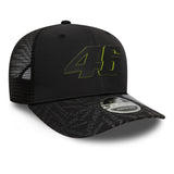 Valentino Rossi cappellino #46, VR46, sostenibile, New Era, 9SEVENTY, nero